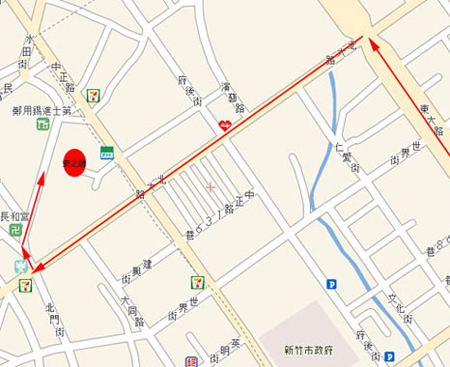 安之居 新竹市茶藝館地圖