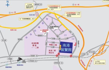 台北馥華商旅南港館地圖