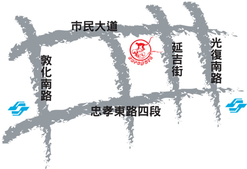 猿藏日式居酒屋地圖