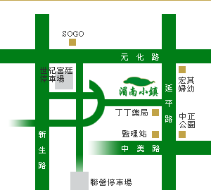 湄南小鎮（中壢店）地圖