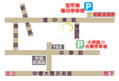 皇帝嶺國際餐飲事業 (代表號)地圖