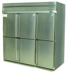 不鏽鋼六門急冷式保存冰箱