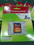 創見2G SD卡 TS2GSDC 記憶卡 出清 庫存 