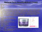 Beauty & Body   Natural Farm RoseHip---Snail Cream 